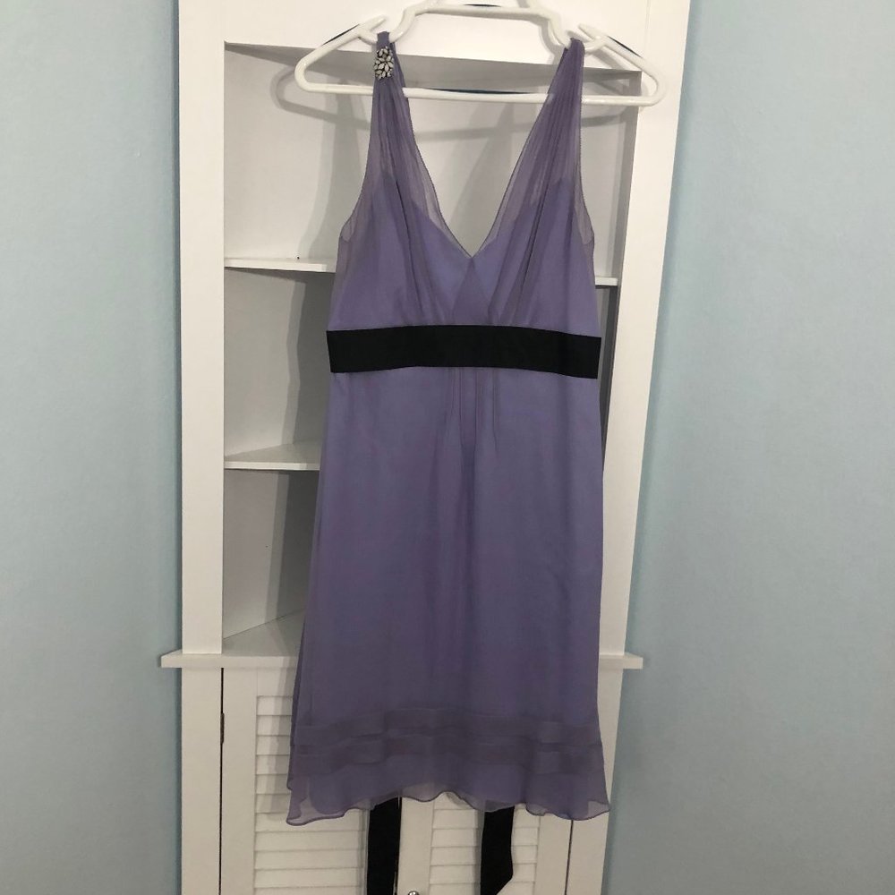Vera Wang lavender dress with jewel, S